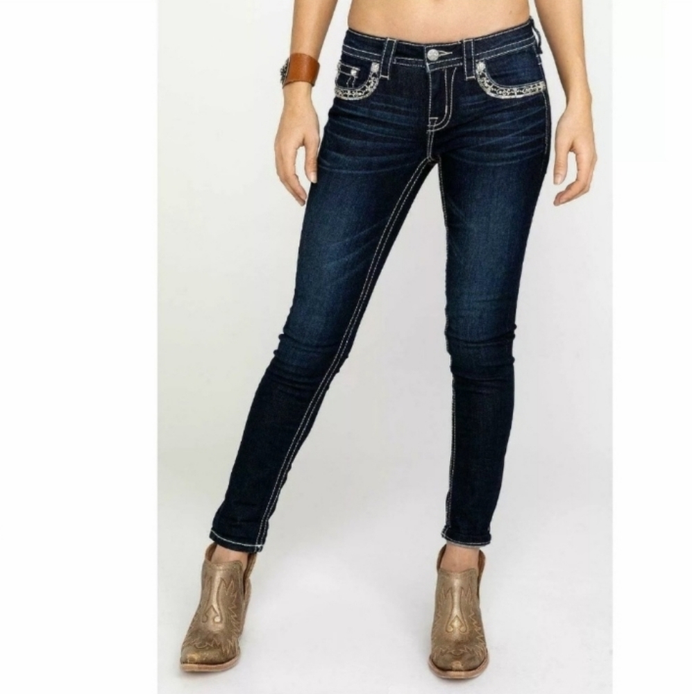 NEW MISS ME JEANS:Hailey Ankle Skinny - Picture 5 of 8